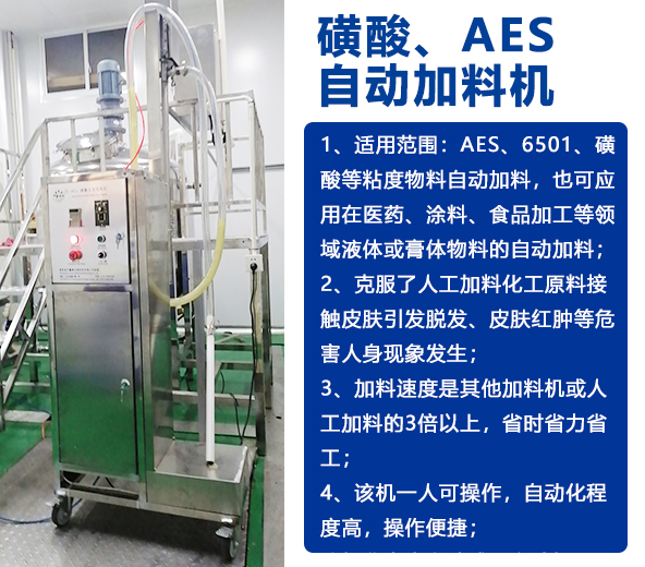 AES磺酸加料機(jī)、實(shí)驗(yàn)室乳化機(jī)、片堿食鹽自動加料機(jī)-04